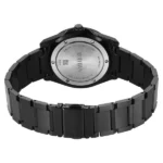 Titan Classique Big Date Analog with Black Dial Black Stainless Steel Strap Watch for Men - Image 4