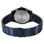 Titan Classique Big Date Analog with Blue Dial Blue Stainless Steel Strap Watch for Men - Image 4