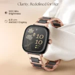 Titan AiRA Women Smartwatch 1.70" inch AMOLED Display, AI Chat, Functional Crown, Luna Wellness, 24/7 Health Suite. - Image 2