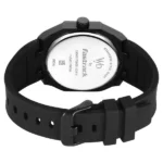 Vyb Rebel By Fastrack Quartz Analog Multicoloured Dial Black Silicone Strap Watch For Guys - Image 4