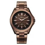 Vyb Drift By Fastrack Quartz Analog Brown Dial Brown Stainless Steel Strap Watch For Guys