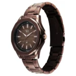 Vyb Drift By Fastrack Quartz Analog Brown Dial Brown Stainless Steel Strap Watch For Guys - Image 2