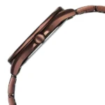 Vyb Drift By Fastrack Quartz Analog Brown Dial Brown Stainless Steel Strap Watch For Guys - Image 3