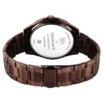 Vyb Drift By Fastrack Quartz Analog Brown Dial Brown Stainless Steel Strap Watch For Guys - Image 4