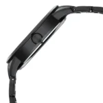 Vyb Horizon By Fastrack Quartz Analog Black Dial Grey Stainless Steel Strap Watch For Guys - Image 4