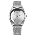 Vyb Runway By Fastrack Quartz Analog Silver Dial Silver Stainless Steel Strap Watch For Girls