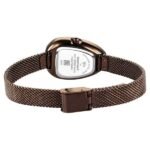 Vyb Prodigy By Fastrack Quartz Analog Brown Dial Brown Stainless Steel Strap Watch For Girls - Image 4