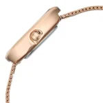 Vyb Prodigy By Fastrack Quartz Analog Grey Dial Rose Gold Stainless Steel Strap Watch For Girls - Image 3