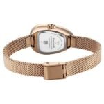 Vyb Prodigy By Fastrack Quartz Analog Grey Dial Rose Gold Stainless Steel Strap Watch For Girls - Image 4