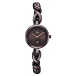 Vyb Siren By Fastrack Quartz Analog Purple Dial Purple Stainless Steel Strap Watch For Girls