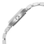 Vyb Successor By Fastrack Quartz Analog Silver Dial Silver Metal Strap Watch For Girls - Image 3
