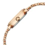 Vyb Iconique By Fastrack Quartz Analog Pink Dial Rose Gold Metal Strap Watch For Girls - Image 3