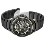 Kenneth Cole Automatic With Self Winding Automatic With Self Winding Black Dial Stainless Steel Strap Watch For Men - Image 2