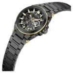 Kenneth Cole Automatic With Self Winding Automatic With Self Winding Black Dial Stainless Steel Strap Watch For Men - Image 4