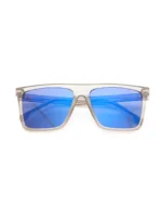 Celeste Men's UV Protection Rectangular Sunglasses - Image 3