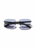 OPIUM Arkansas UV Protection Square Men Sunglasses - Image 3