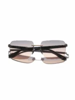 OPIUM Arkansas UV Protection Square Men Sunglasses - Image 3