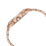 Poze By Sonata Quartz Analog Green Dial Rose Gold Metal Strap Watch For Men - Image 4