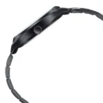 Poze By Sonata Quartz Analog Black Dial Black Metal Strap Watch For Men - Image 3