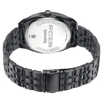 Poze By Sonata Quartz Analog Black Dial Black Metal Strap Watch For Men - Image 4