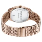 Poze By Sonata Quartz Analog Grey Dial Rose Gold Metal Strap Watch For Men - Image 4