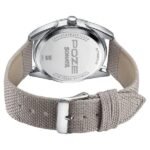 Poze By Sonata Quartz Analog White Dial Grey Nylon Strap Watch For Men - Image 4