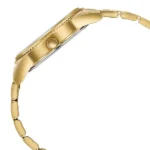 Poze By Sonata Quartz Analog Green Dial Gold Metal Strap Watch For Men - Image 3