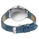 Poze By Sonata Quartz Analog Blue Dial Blue Leather Strap Watch For Men - Image 4