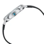 Poze By Sonata Quartz Analog Blue Dial Black Leather Strap Watch For Men - Image 3