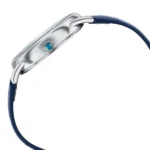 Poze By Sonata Quartz Analog Blue Dial Blue Leather Strap Watch For Men - Image 3