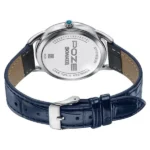 Poze By Sonata Quartz Analog Blue Dial Blue Leather Strap Watch For Men - Image 4