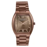 Poze By Sonata Quartz Analog Brown Dial Brown Metal Strap Watch For Men