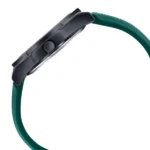 Poze By Sonata Quartz Analog Green Dial Green Silicone Strap Watch For Men - Image 3