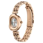 Poze By Sonata Quartz Analog Silver Dial Rose Gold Metal Strap Watch For WomenPoze By Sonata Quartz Analog Pink Dial Rose Gold Metal Strap Watch For Women - Image 2