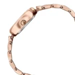 Poze By Sonata Quartz Analog Silver Dial Rose Gold Metal Strap Watch For WomenPoze By Sonata Quartz Analog Pink Dial Rose Gold Metal Strap Watch For Women - Image 3