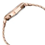 Poze By Sonata Quartz Analog Mother of Pearl Dial Rose Gold Metal Strap Watch For Women - Image 3