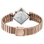 Poze By Sonata Quartz Analog Mother of Pearl Dial Rose Gold Metal Strap Watch For Women - Image 4