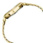 Poze By Sonata Quartz Analog Mother of Pearl Dial Gold Metal Strap Watch For Women - Image 3