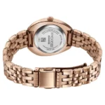 Poze By Sonata Quartz Analog Mother of Pearl Dial Rose Gold Metal Strap Watch For Women - Image 4
