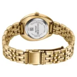 Poze By Sonata Quartz Analog Mother of Pearl Dial Gold Metal Strap Watch For Women - Image 4