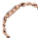 Poze By Sonata Quartz Analog Rose Gold Dial Rose Gold Metal Strap Watch For Women - Image 3