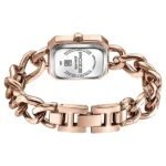 Poze By Sonata Quartz Analog Rose Gold Dial Rose Gold Metal Strap Watch For Women - Image 4