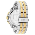 Tommy Hilfiger Quartz Multifunction Grey Dial Two Toned Stainless Steel Strap Watch for Men - Image 3
