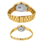 Timex Pairs Beige Round Analog Dial Watch - Image 3