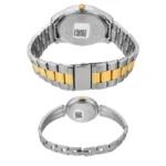 Timex Pairs Silver Round Analog Dial Watch - Image 4