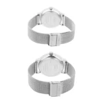 TIMEX Blue Round Dial Analog Pair's Watch - Image 4