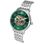 Timex Trend Men Automatic Green Round Stainless Steel Dial Watch - Image 2