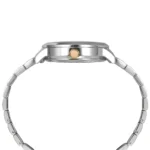 Timex Trend Men Automatic Silver Round Stainless Steel Dial Watch - Image 3