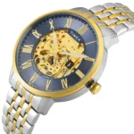 TIMEX Blue Round Dial Analog Automatic Men's Watch - Image 3