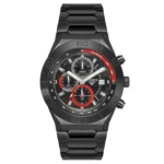 TIMEX Men Black Round Dial Analog Chronograph Watch - Image 4